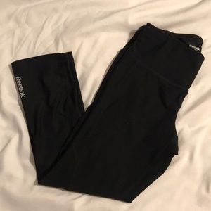 Reebok Black Capri spandex pants